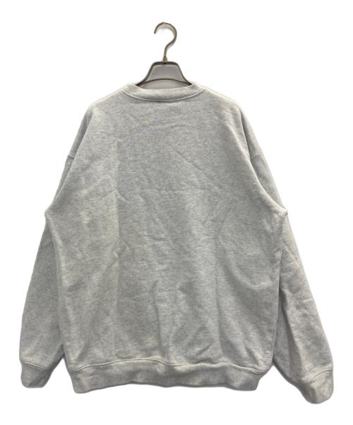 Dime（ダイム）Dime (ダイム) Classic Small Logo Crewneck グレー サイズ:XLの古着・服飾アイテム