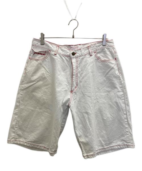 YARDSALE（ヤードセール）YARDSALE (ヤードセール) ハーフパンツ ホワイト サイズ:Ⅼの古着・服飾アイテム