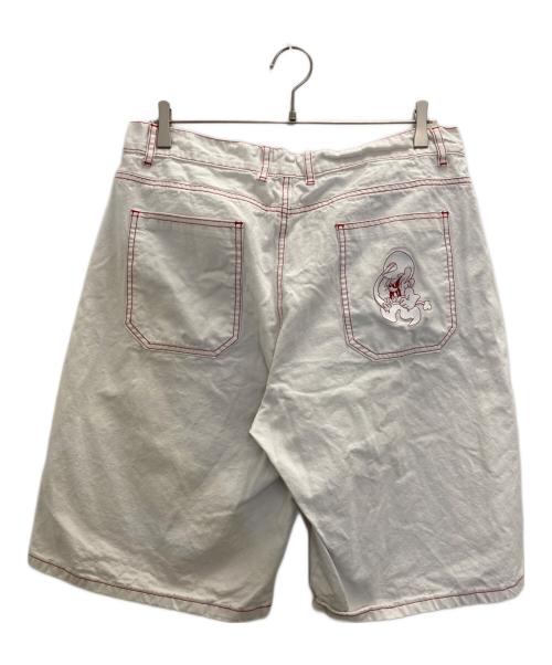 YARDSALE（ヤードセール）YARDSALE (ヤードセール) ハーフパンツ ホワイト サイズ:Ⅼの古着・服飾アイテム