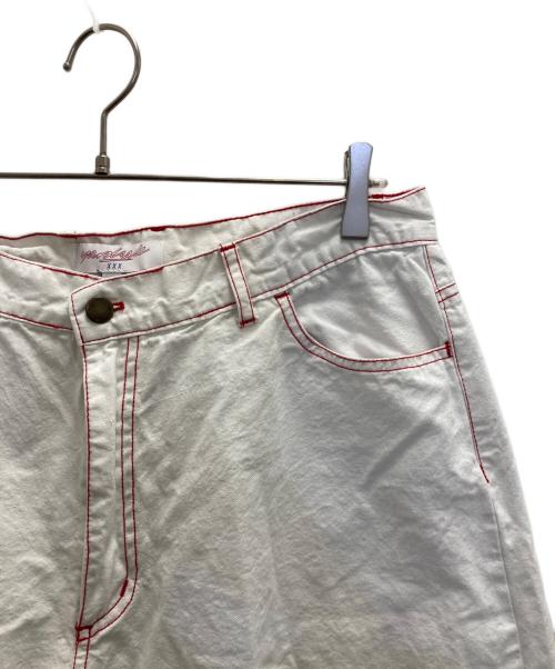 YARDSALE（ヤードセール）YARDSALE (ヤードセール) ハーフパンツ ホワイト サイズ:Ⅼの古着・服飾アイテム