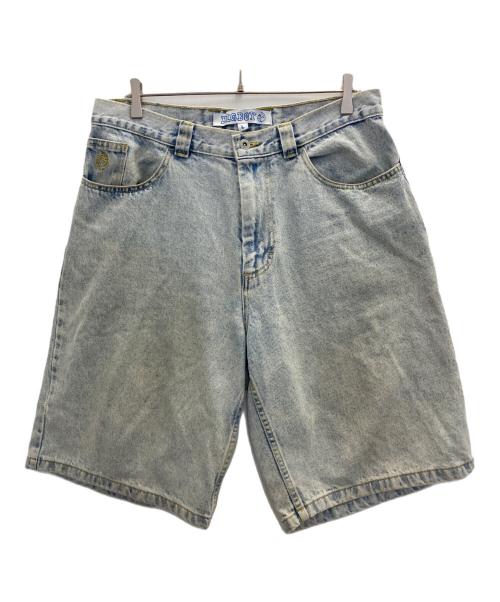 BIGBOY（ビッグボーイ）BIGBOY (ビッグボーイ) デニムハーフパンツ ブルー サイズ:Lの古着・服飾アイテム