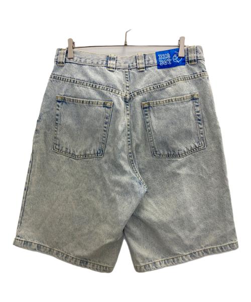 BIGBOY（ビッグボーイ）BIGBOY (ビッグボーイ) デニムハーフパンツ ブルー サイズ:Lの古着・服飾アイテム