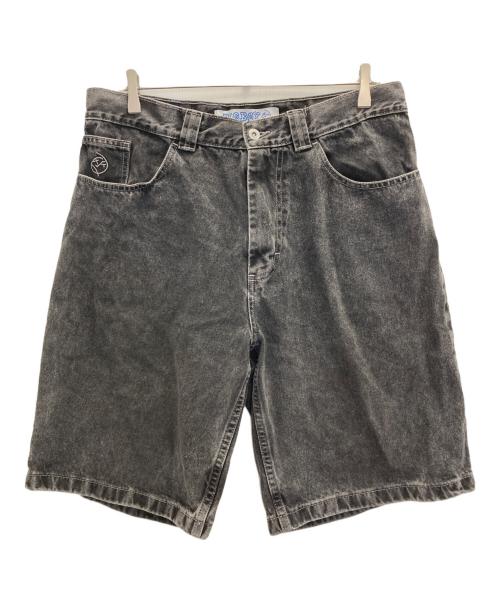 BIGBOY（ビッグボーイ）BIGBOY (ビッグボーイ) デニムハーフパンツ ブラック サイズ:Ⅼの古着・服飾アイテム