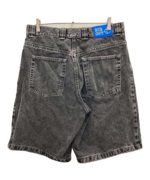 BIGBOY（ビッグボーイ）BIGBOY (ビッグボーイ) デニムハーフパンツ ブラック サイズ:Ⅼの古着・服飾アイテム