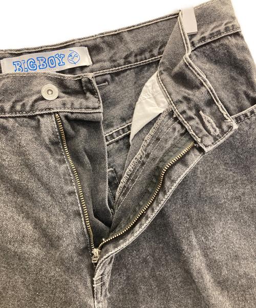 BIGBOY（ビッグボーイ）BIGBOY (ビッグボーイ) デニムハーフパンツ ブラック サイズ:Ⅼの古着・服飾アイテム