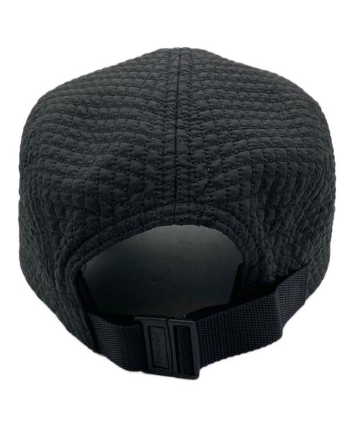 SUPREME（シュプリーム）SUPREME (シュプリーム) Micro Quilted Camp Cap ブラックの古着・服飾アイテム
