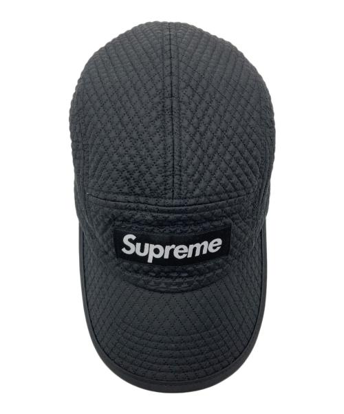 SUPREME（シュプリーム）SUPREME (シュプリーム) Micro Quilted Camp Cap ブラックの古着・服飾アイテム