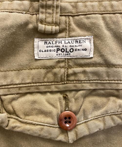 POLO RALPH LAUREN（ポロ・ラルフローレン）POLO RALPH LAUREN (ポロ・ラルフローレン) カーゴショーツ ベージュ サイズ:91cm(W36)の古着・服飾アイテム