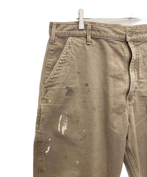 CarHartt（カーハート）CarHartt (カーハート) スプラッシュワークパンツ ブラウン サイズ:W40の古着・服飾アイテム