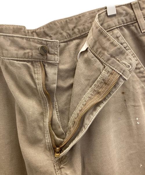 CarHartt（カーハート）CarHartt (カーハート) スプラッシュワークパンツ ブラウン サイズ:W40の古着・服飾アイテム