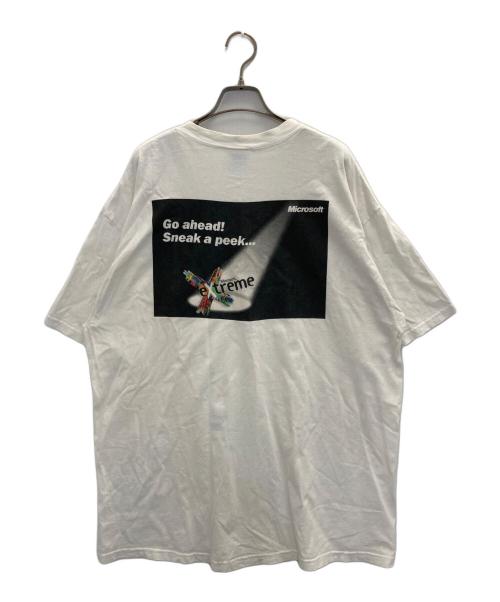 Hanes（ヘインズ）Hanes (ヘインズ) 90’s Microsoft Extreme T-shirt ホワイト サイズ:XLの古着・服飾アイテム