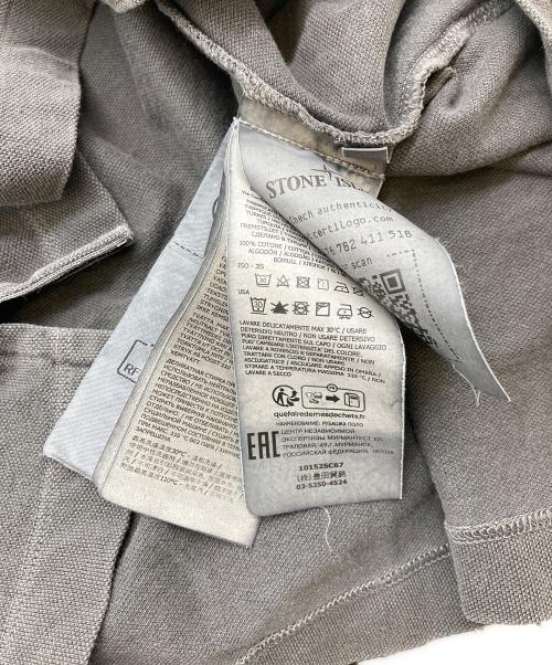 STONE ISLAND（ストーンアイランド）STONE ISLAND (ストーンアイランド) スリムフィットポロシャツ グレー サイズ:XXLの古着・服飾アイテム