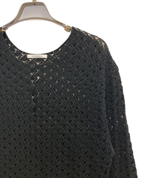 Couture d'adam（クチュールドアダム）Couture d'adam (クチュールドアダム) Knit dress ブラック サイズ:38の古着・服飾アイテム