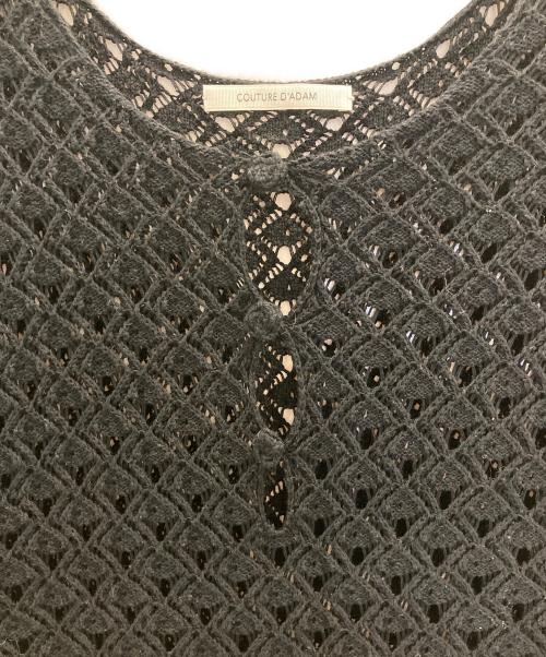 Couture d'adam（クチュールドアダム）Couture d'adam (クチュールドアダム) Knit dress ブラック サイズ:38の古着・服飾アイテム