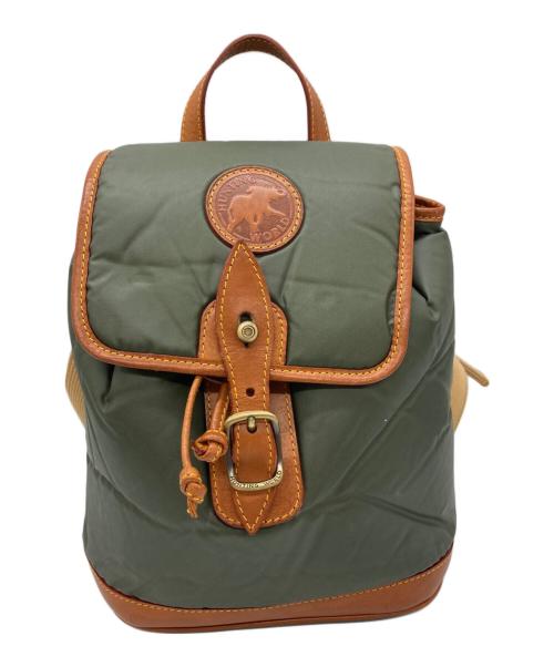 HUNTING WORLD（ハンティングワールド）HUNTING WORLD (ハンティングワールド) ナイロンデイパック カーキの古着・服飾アイテム