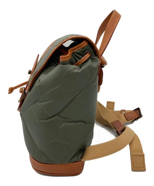 HUNTING WORLD（ハンティングワールド）HUNTING WORLD (ハンティングワールド) ナイロンデイパック カーキの古着・服飾アイテム