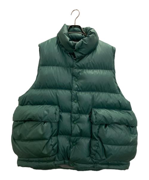 DAIWA PIER39（ダイワ ピア39）DAIWA PIER39 (ダイワ ピア39) TECH BACK PACKER DOWN VEST グリーン サイズ:Ⅼの古着・服飾アイテム