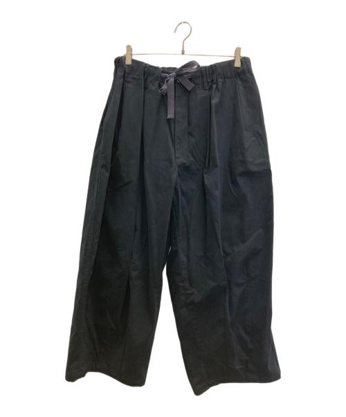 is-ness（イズネス）is-ness (イズネス) Graphpaper (グラフペーパー) BALLOON EZ PANTS ネイビー サイズ:Mの古着・服飾アイテム