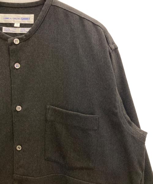 COMME des GARCONS SHIRT（コムデギャルソンシャツ）COMME des GARCONS SHIRT (コムデギャルソンシャツ) mohair blend b/c shirts グレー サイズ:Sの古着・服飾アイテム