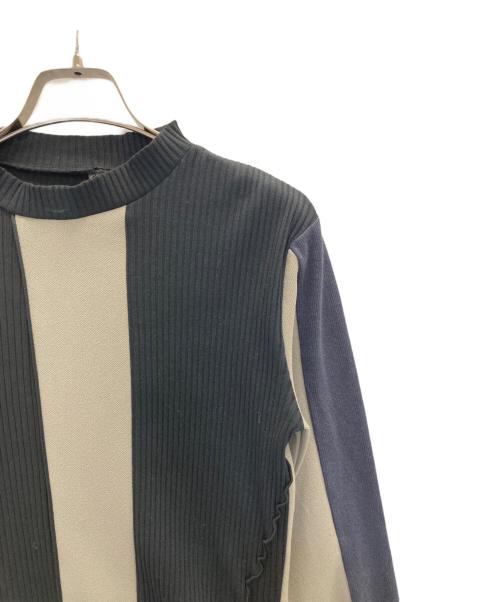 UNITED TOKYO（ユナイテッドトーキョー）UNITED TOKYO (ユナイテッドトーキョー) ベルティカルブロッキングカット ネイビー サイズ:FREEの古着・服飾アイテム