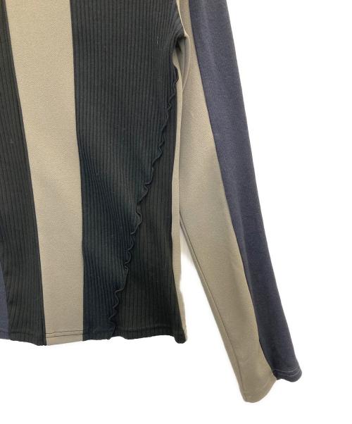 UNITED TOKYO（ユナイテッドトーキョー）UNITED TOKYO (ユナイテッドトーキョー) ベルティカルブロッキングカット ネイビー サイズ:FREEの古着・服飾アイテム