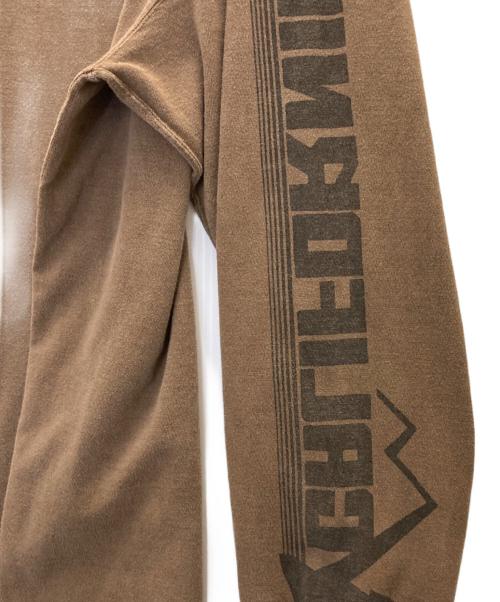 MUSE de Deuxieme Classe（ミューズ ドゥーズィエム クラス）MUSE de Deuxieme Classe (ミューズ ドゥーズィエム クラス) ロゴTシャツ ブラウン サイズ:FREEの古着・服飾アイテム