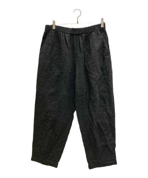 CINI VENEZIA（チニー ベネチア）CINI Venezia (チニー ベネチア) リネンパンツ ブラック サイズ:48の古着・服飾アイテム