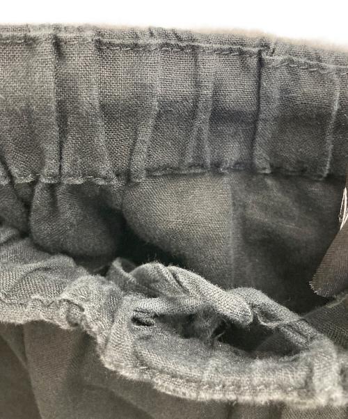 CINI VENEZIA（チニー ベネチア）CINI Venezia (チニー ベネチア) リネンパンツ ブラック サイズ:48の古着・服飾アイテム