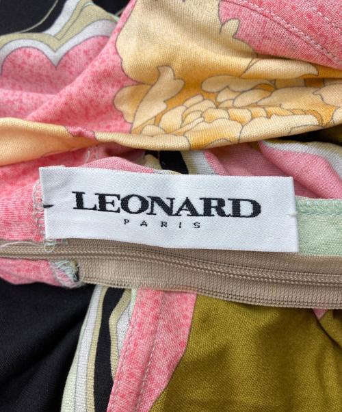 LEONARD（レオナール）LEONARD (レオナール) シルク花柄ワンピース ピンク サイズ:44の古着・服飾アイテム