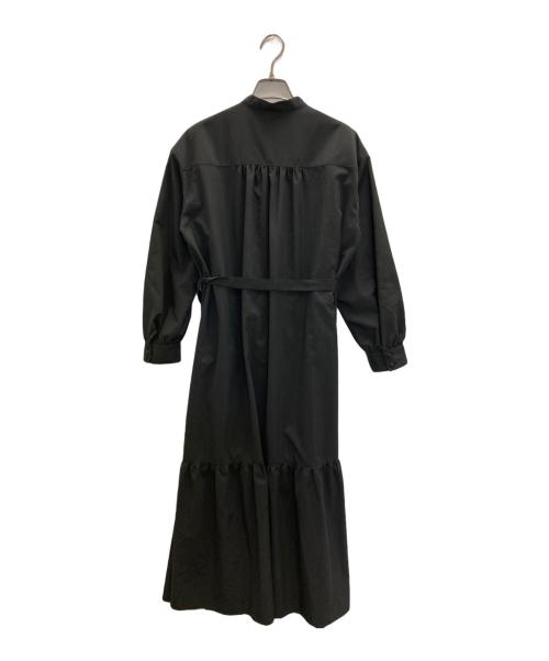 MACKINTOSH PHILOSOPHY（マッキントッシュ フィロソフィー）MACKINTOSH PHILOSOPHY (マッキントッシュ フィロソフィー) ティアードシャツワンピース ブラック サイズ:36の古着・服飾アイテム