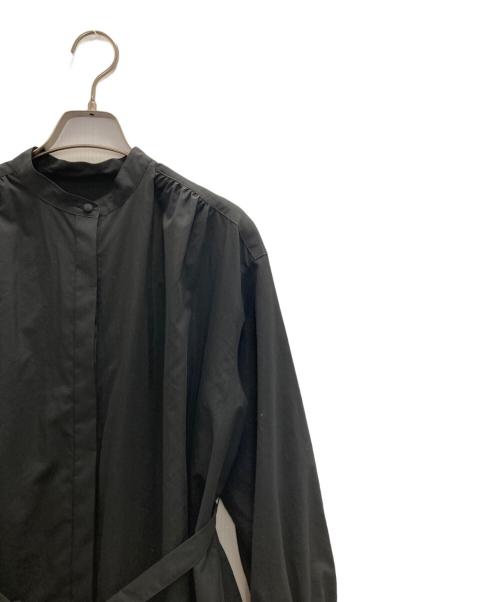 MACKINTOSH PHILOSOPHY（マッキントッシュ フィロソフィー）MACKINTOSH PHILOSOPHY (マッキントッシュ フィロソフィー) ティアードシャツワンピース ブラック サイズ:36の古着・服飾アイテム