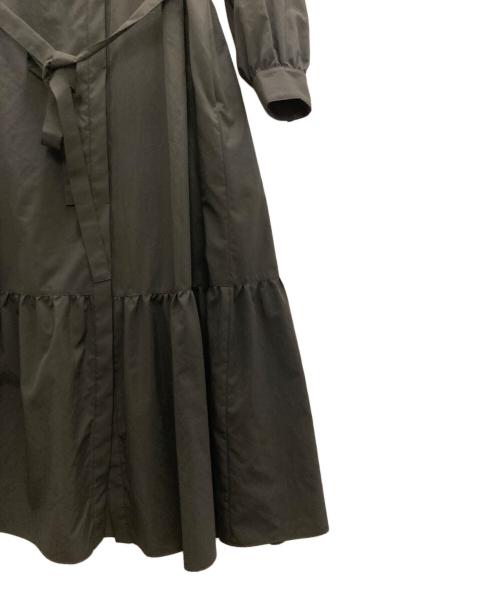 MACKINTOSH PHILOSOPHY（マッキントッシュ フィロソフィー）MACKINTOSH PHILOSOPHY (マッキントッシュ フィロソフィー) ティアードシャツワンピース ブラック サイズ:36の古着・服飾アイテム