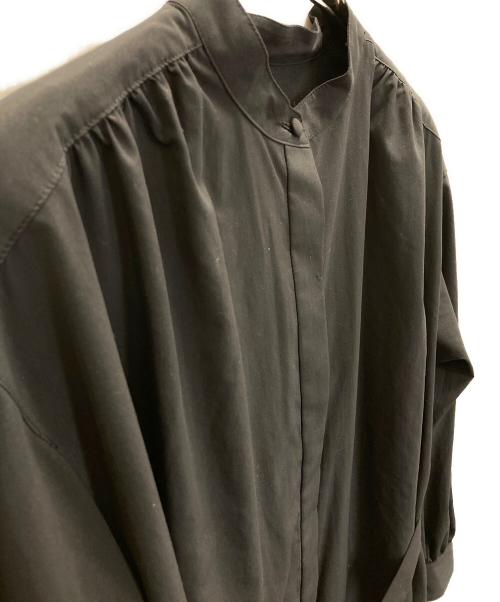 MACKINTOSH PHILOSOPHY（マッキントッシュ フィロソフィー）MACKINTOSH PHILOSOPHY (マッキントッシュ フィロソフィー) ティアードシャツワンピース ブラック サイズ:36の古着・服飾アイテム