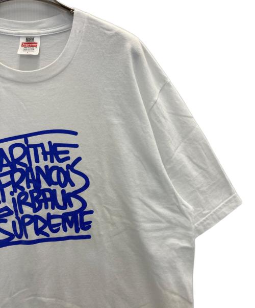SUPREME（シュプリーム）SUPREME (シュプリーム) MARITHE+FRANCOIS GIRBAUD (マリテフランソワジルボー) Tee ホワイト サイズ:Lの古着・服飾アイテム