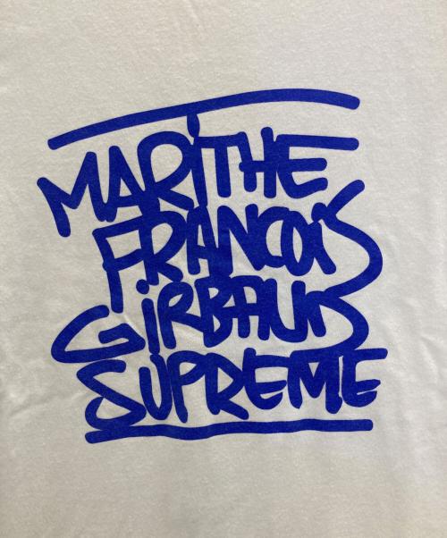 SUPREME（シュプリーム）SUPREME (シュプリーム) MARITHE+FRANCOIS GIRBAUD (マリテフランソワジルボー) Tee ホワイト サイズ:Lの古着・服飾アイテム