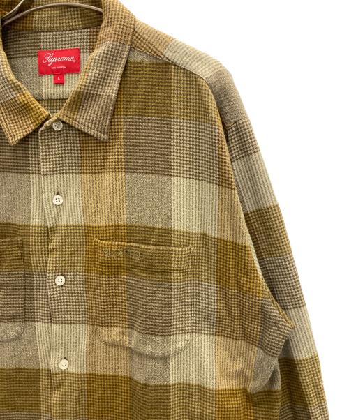 SUPREME（シュプリーム）SUPREME (シュプリーム) Plaid Flannel Shirt オリーブ サイズ:Lの古着・服飾アイテム
