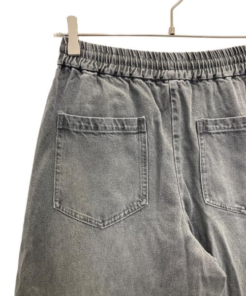 JOURNAL STANDARD relume（ジャーナルスタンダード レリューム）JOURNAL STANDARD relume (ジャーナルスタンダード レリューム) C/R デニムワイドギャザー グレー サイズ:36の古着・服飾アイテム
