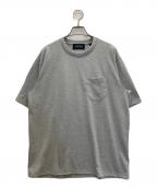 HAND ROOMハンドルーム）の古着「POLYESTER COTTON FEEL T-SHIRT」｜グレー