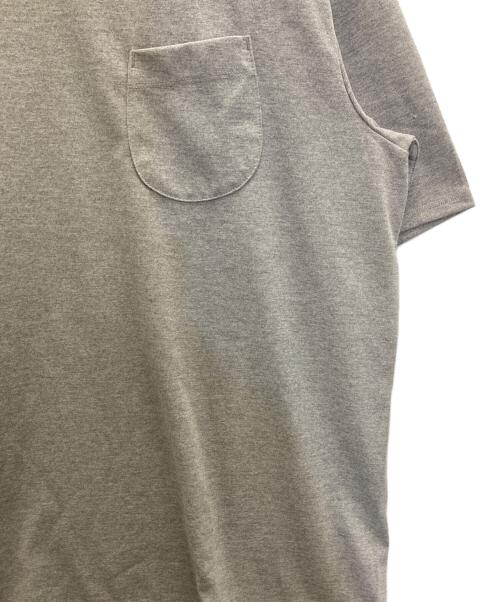 HAND ROOM（ハンドルーム）HAND ROOM (ハンドルーム) POLYESTER COTTON FEEL T-SHIRT グレー サイズ:Ⅼ 未使用品の古着・服飾アイテム