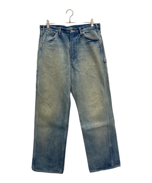 AURALEE（オーラリー）AURALEE (オーラリー) SELVEDGE FADED HEAVY DENIM PAINTER PANTS インディゴ サイズ:4の古着・服飾アイテム