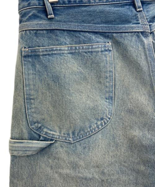 AURALEE（オーラリー）AURALEE (オーラリー) SELVEDGE FADED HEAVY DENIM PAINTER PANTS インディゴ サイズ:4の古着・服飾アイテム