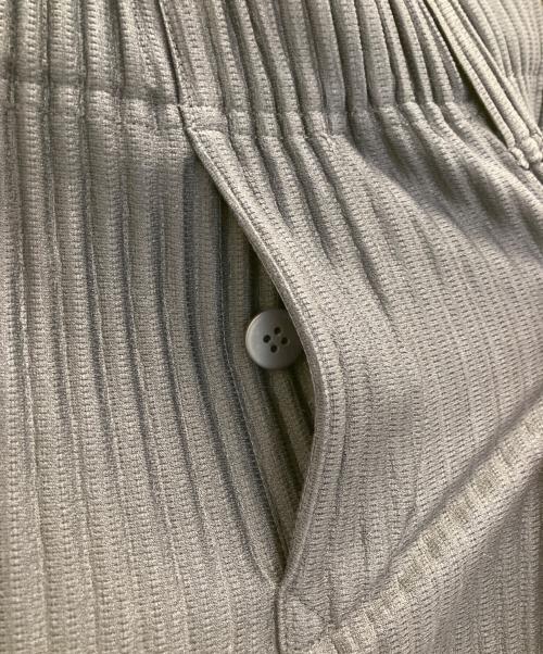HOMME PLISSE ISSEY MIYAKE（オム プリッセ イッセイ ミヤケ）HOMME PLISSE ISSEY MIYAKE (オム プリッセ イッセイ ミヤケ) プリーツパンツ ネイビー サイズ:1の古着・服飾アイテム