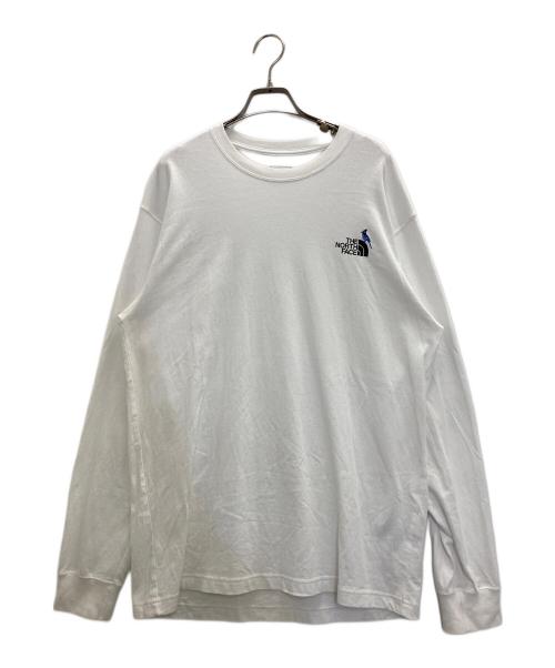 THE NORTH FACE（ザ ノース フェイス）THE NORTH FACE (ザ ノース フェイス) L/S ZOO Picker TEE ホワイト サイズ:XLの古着・服飾アイテム
