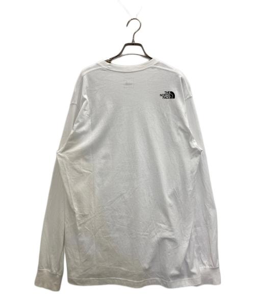 THE NORTH FACE（ザ ノース フェイス）THE NORTH FACE (ザ ノース フェイス) L/S ZOO Picker TEE ホワイト サイズ:XLの古着・服飾アイテム
