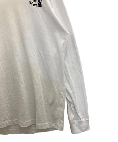 THE NORTH FACE（ザ ノース フェイス）THE NORTH FACE (ザ ノース フェイス) L/S ZOO Picker TEE ホワイト サイズ:XLの古着・服飾アイテム