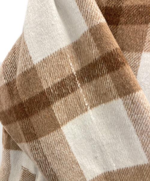 PROCLUB（プロクラブ）PROCLUB (プロクラブ) チェックジャケット ブラウン サイズ:XLの古着・服飾アイテム