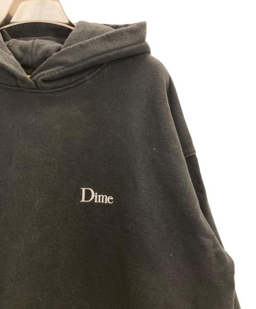 Dime（ダイム）Dime (ダイム) Classic Small Logo Hoodie ブラック サイズ:XLの古着・服飾アイテム