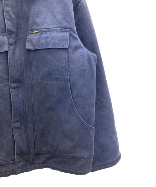 SUPREME（シュプリーム）SUPREME (シュプリーム) Old English Canvas Work Jacket ネイビー サイズ:Sの古着・服飾アイテム