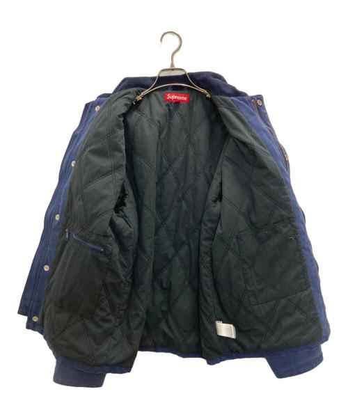 SUPREME（シュプリーム）SUPREME (シュプリーム) Old English Canvas Work Jacket ネイビー サイズ:Sの古着・服飾アイテム