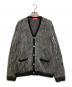 Supreme（シュプリーム）の古着「2-TONE Mohair Cardigan」｜ブラック